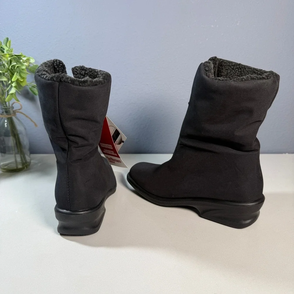 Toe Warmers Canada Women's Black Waterproof Winter Boots Size 6.5‎ S